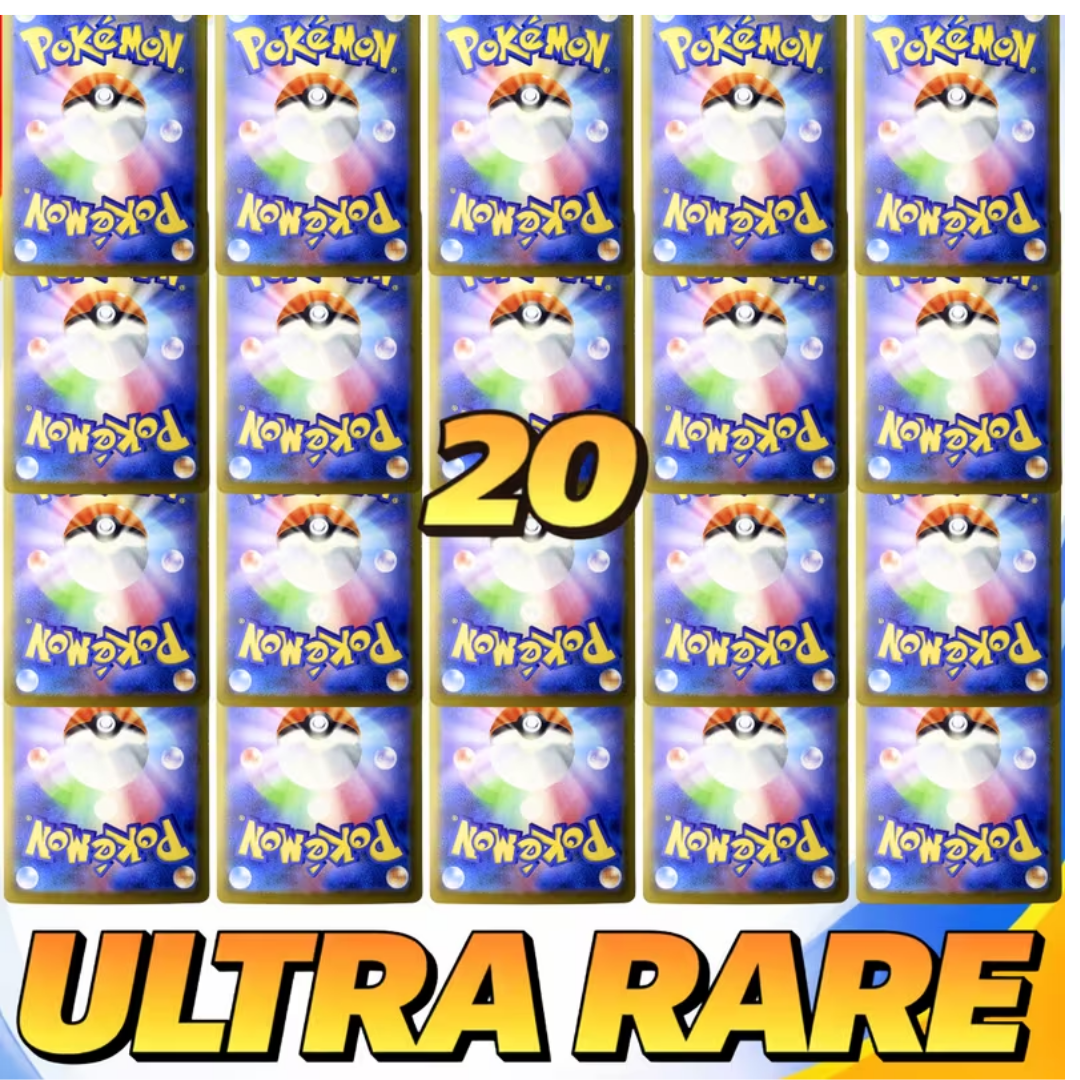 20 Authentic Japanese Pokémon TCG EX Card Lot - Double Rare (RR) Ultra Rare Bundle (Pack-Fresh)