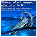 Wireless Bluetooth 5.4 Hands-Free Earpiece - 270° Rotating Ear Hook Headset with LED Display, Hi-Fi Stereo & Noise Reduction