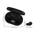 TWS Wireless Bluetooth 5.4 Earbuds - LED Digital Power Display, Touch Control & Low-Latency Gaming Headphones for iOS & Android