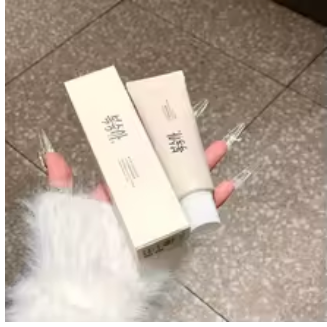 Korean Rice Extract Cream SPF50+ - Hydrating Tone-Up Concealer & Brightening Sunscreen - Lightweight Skin Corrector