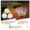 Pokémon TCG Mega Symphonia M1S Korean Booster Packs - Korean Pokemon Cards - Titan Authenticated - Mega Evolution Series - Rare EX & Legendary Card Pulls for Collectors - 5 Packs, 5 Cards per Pack