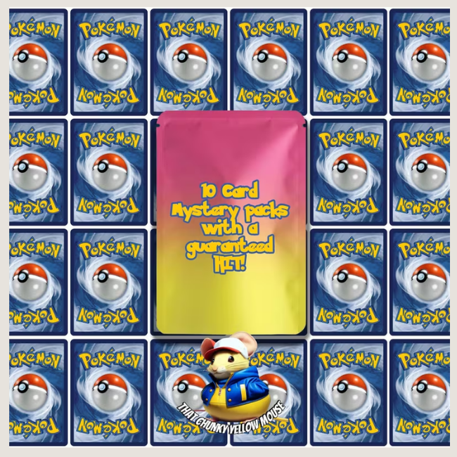 Authentic English Pokémon TCG 10-Card Bundle - 1 Guaranteed Ultra Rare (EX / V / VMAX / VSTAR / GX) Included
