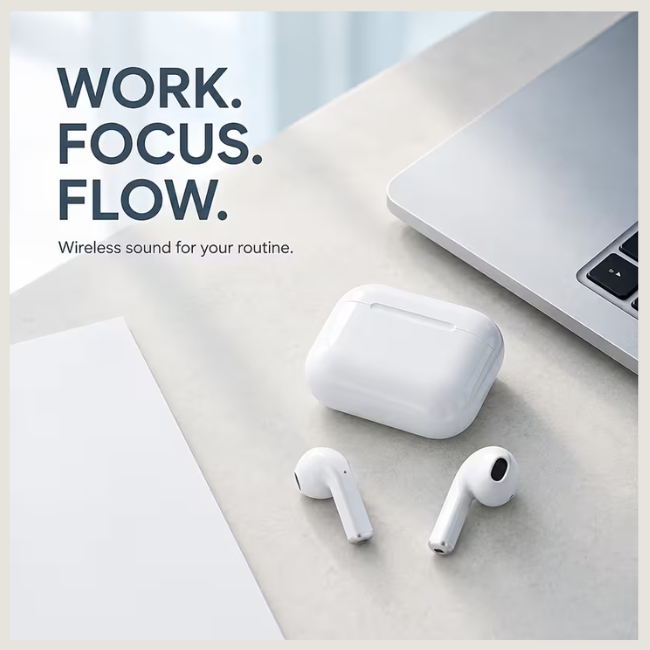 Anime-Themed TWS Wireless Bluetooth 5.4 Earphones - 3D Spatial Surround Sound, Touch Control & Voice Call Noise Reduction with Charging Case