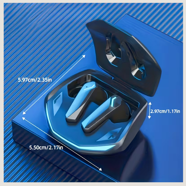 Lenovo ThinkPlus GM2 Pro TWS Wireless Gaming Earbuds - Bluetooth 5.3, 45ms Low-Latency, Hi-Fi Stereo & HD Voice Call Headset