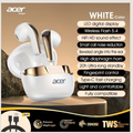 Acer TWS Wireless Bluetooth 5.4 Earphones - 3D Surround Sound, LED Digital Power Display, Call Noise Reduction & 20H Battery Life
