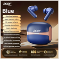 Acer OHR548 TWS Wireless Bluetooth 5.4 Earbuds - Hi-Fi Omnidirectional Stereo Sound, Low-Latency Gaming & Auto-Pairing Headphones