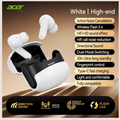 Acer OHR548 TWS Wireless Bluetooth 5.4 Earbuds - Hi-Fi Deep Bass, Low-Latency Gaming & ENC Noise-Canceling In-Ear Headphones