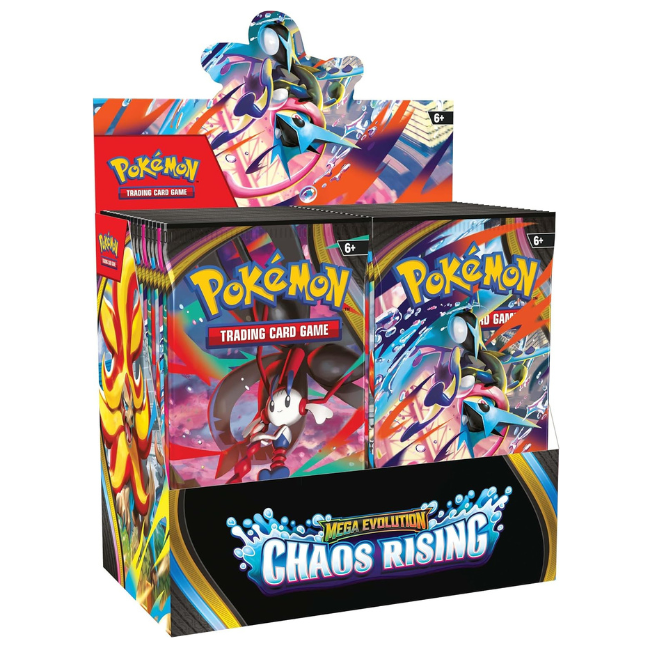 Pokémon TCG: Mega Evolution - Chaos Rising 1 x Booster Pack, Trading Card Game