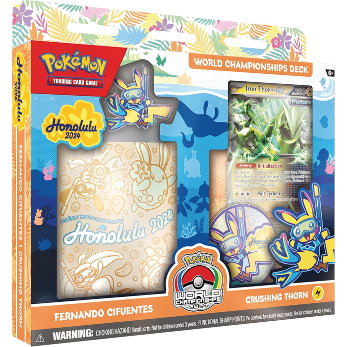 Pokémon TCG 2024 World Championships Deck - Fernando Cifuentes - 60-Card Replica Deck