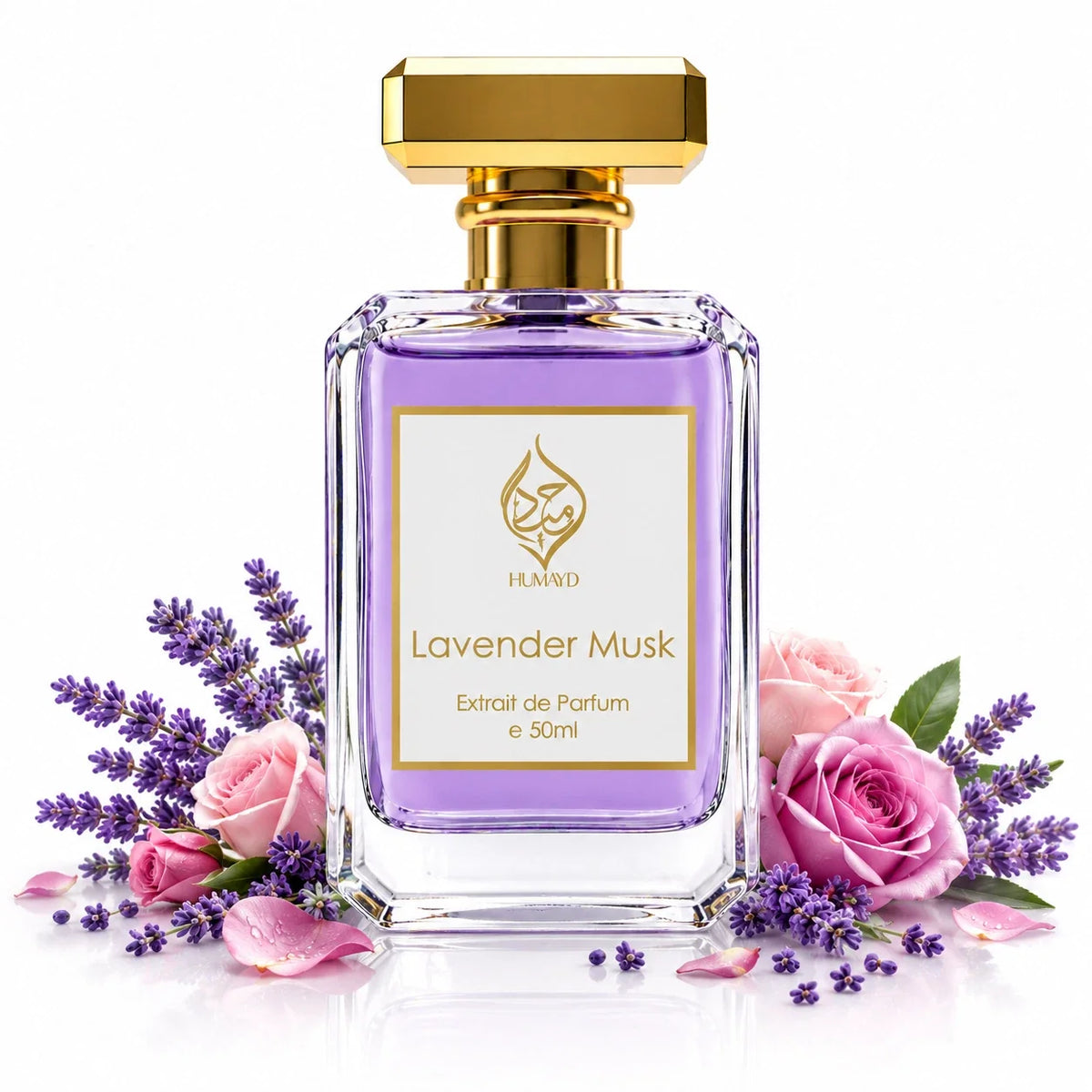 HUMAYD Lavender Musk Extrait de Parfum Women's | Floral Fruity Fragrance 50ml