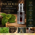 HUMAYD Indian Patchouli Perfume Oil Unisex | Pure Natural Alcohol-Free Fragrance 6ml
