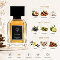 HUMAYD Sultan Perfume for Men | Arabian Woody Warm Spicy Fragrance | 50ml