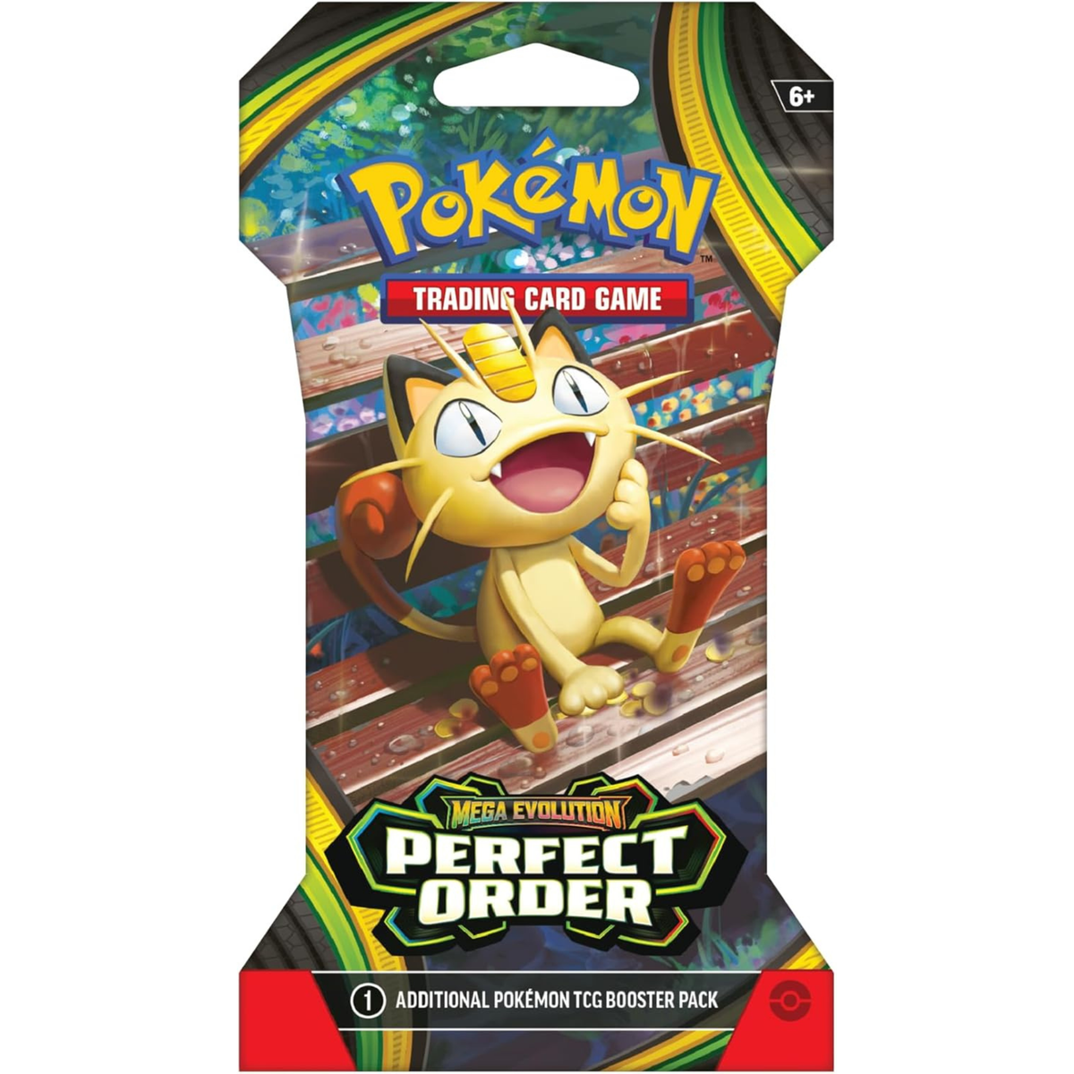 Pokémon TCG Mega Evolution Perfect Order Sleeved Booster Pack - 10 Trading Cards