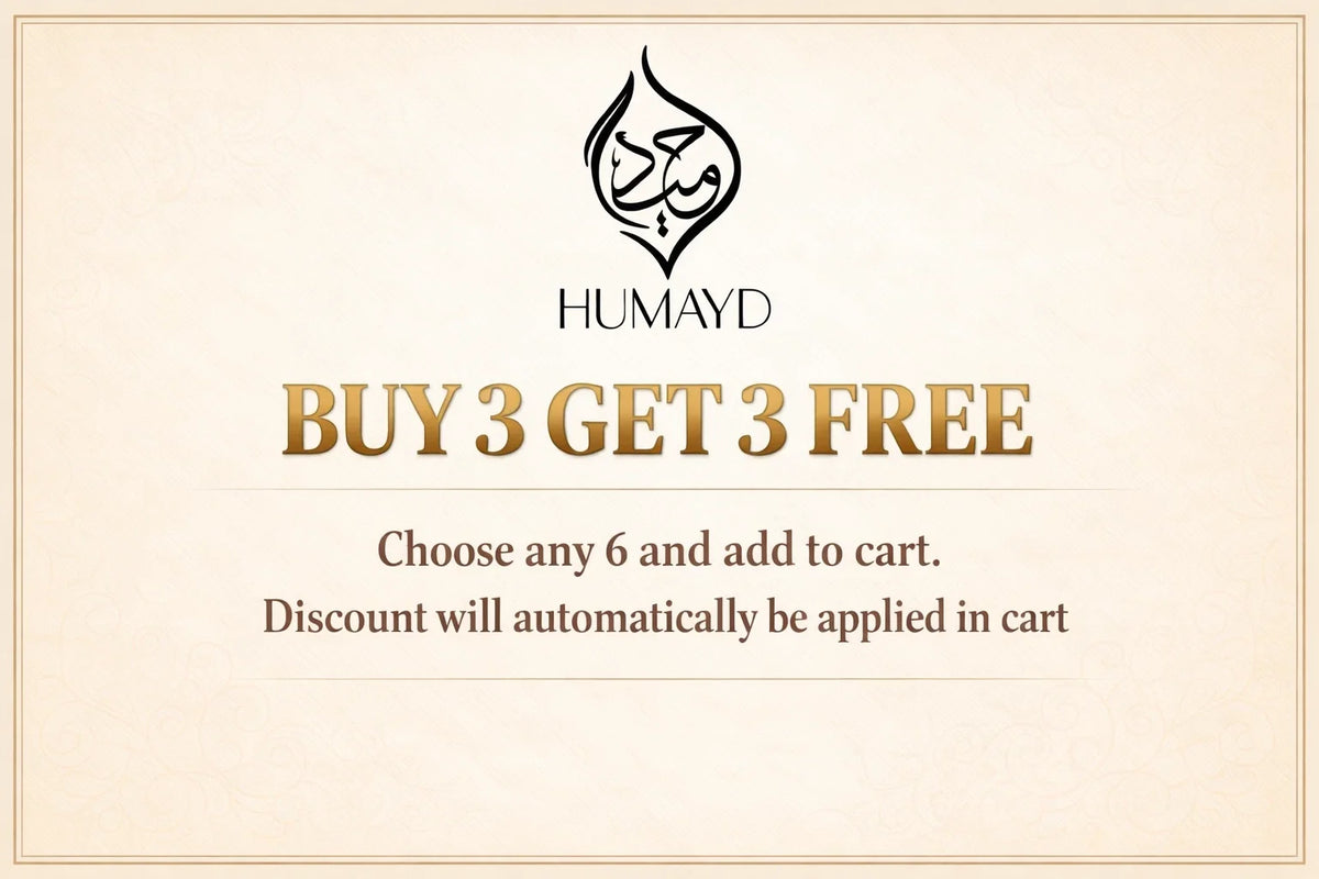 HUMAYD Perfume Oil Unisex | Musk | Oud | Attar | Fragrance | Roll On | Choose Any Scent 3ml