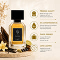 HUMAYD Sultan Perfume for Men | Arabian Woody Warm Spicy Fragrance | 50ml