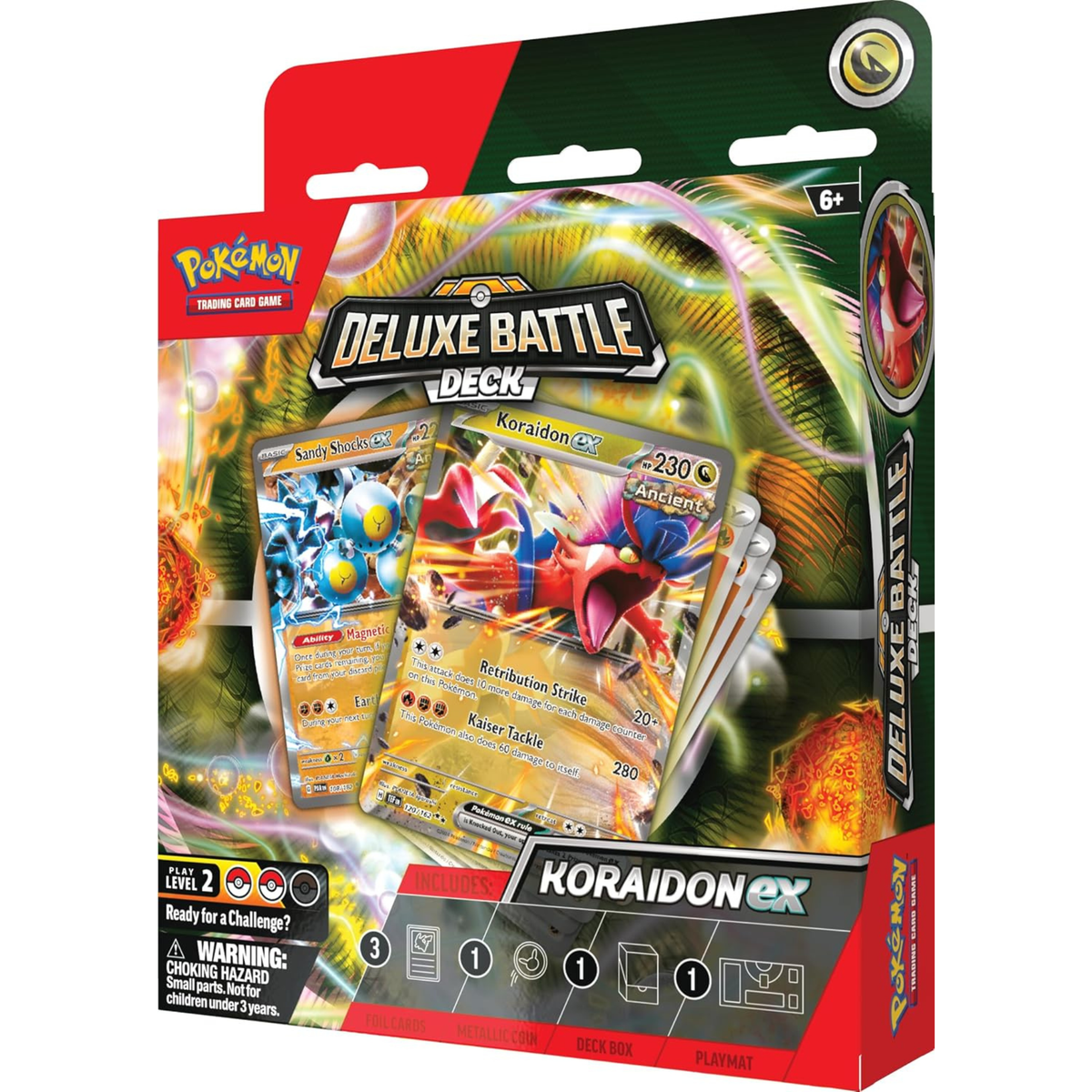 Pokémon TCG Koraidon ex Deluxe Battle Deck - Ready-to-Play 60-Card Deck with Accessories