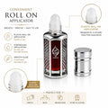 HUMAYD Indian Patchouli Perfume Oil Unisex | Pure Natural Alcohol-Free Fragrance 6ml