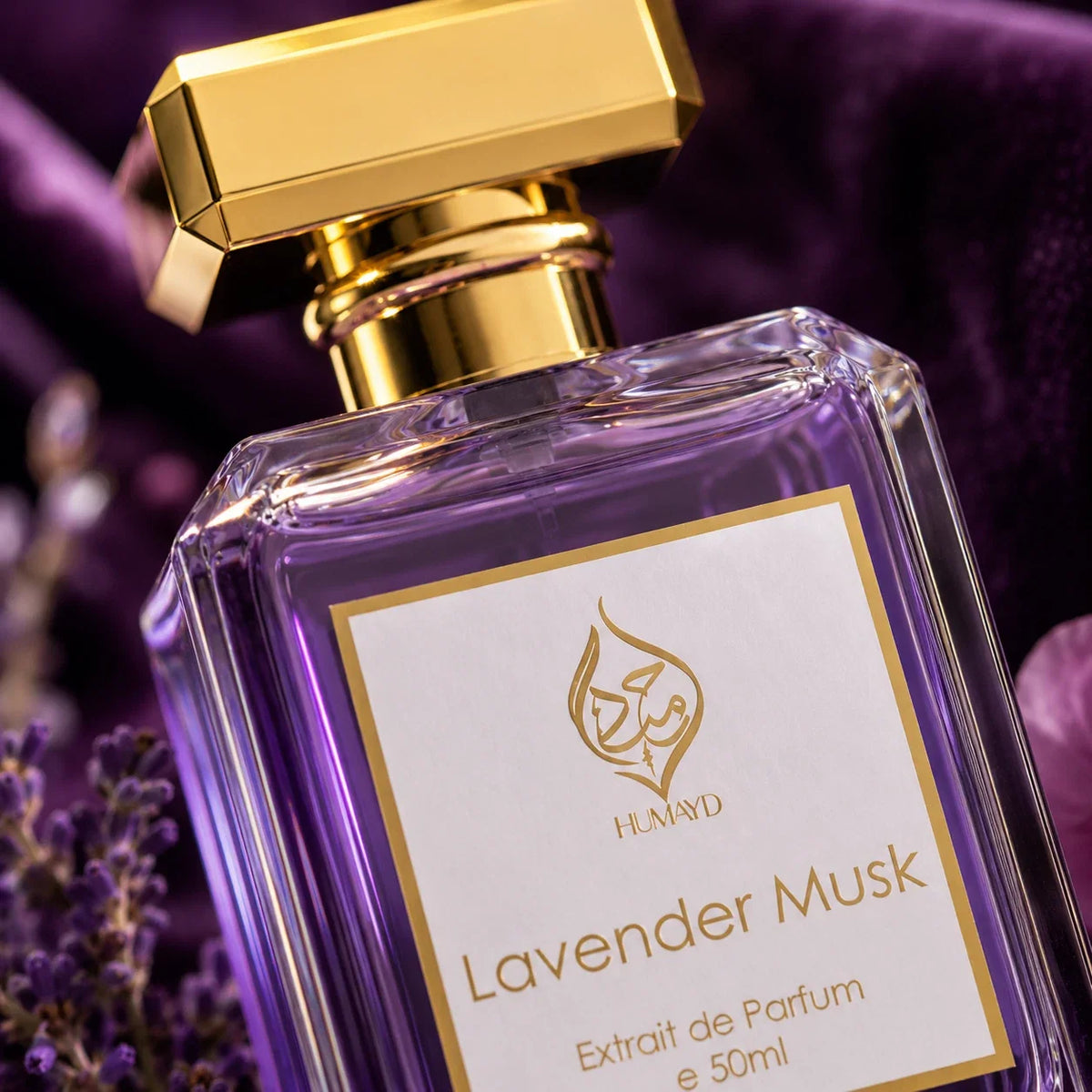 HUMAYD Lavender Musk Extrait de Parfum Women's | Floral Fruity Fragrance 50ml