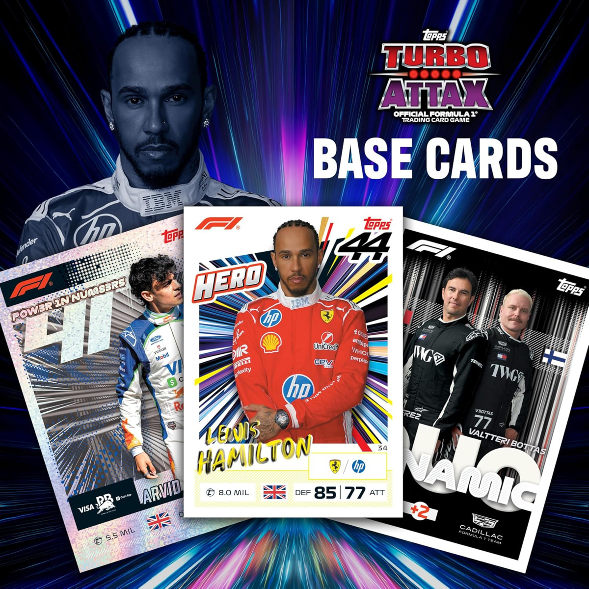 Topps Formula 1 2026 Turbo Attax Starter Pack - Online Exclusive - 46 Trading Cards