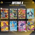 Phantasmal Flames Inferno X Korean Pokémon Booster Pack Bundle - 5 Sealed Packs - 25 Trading Cards