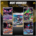 Shrouded Fable Night Wanderer Korean Pokémon Booster Pack Bundle - 5 Sealed Packs - Scarlet & Violet