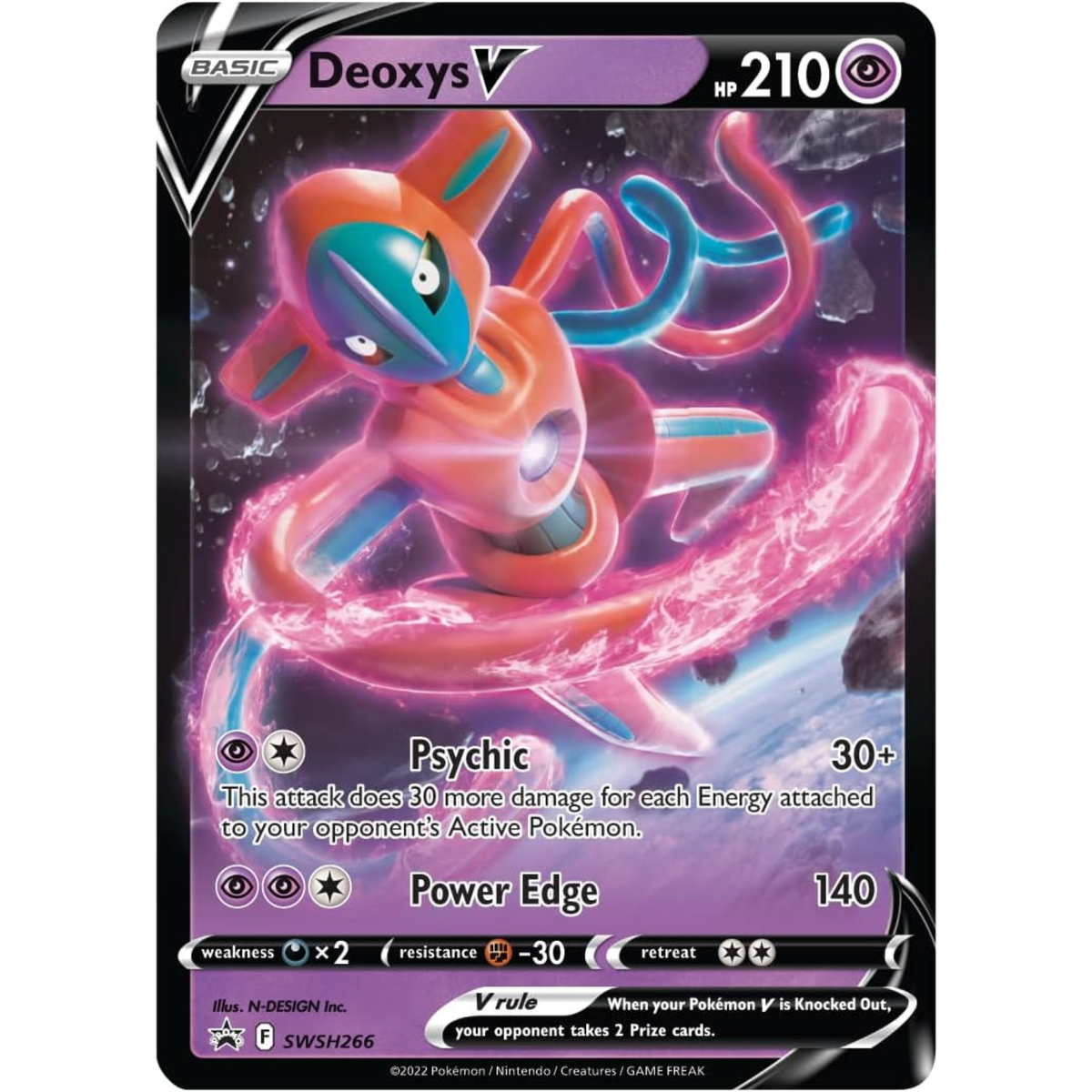 Pokémon TCG Deoxys V Battle Deck - Ready-to-Play 60-Card Deck