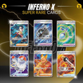 Phantasmal Flames Inferno X Korean Pokémon Booster Pack Bundle - 5 Sealed Packs - 25 Trading Cards