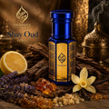 HUMAYD Shay Oud Perfume Oil Unisex | Alcohol-Free Oud Vanilla Fragrance Attar 6ml