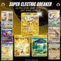 Surging Sparks Super Electric Breaker Korean 5 Booster Packs | TCYM Authenticated | Korean Pokemon Cards | Pokemon Surging Sparks Booster Packs | Pokémon Scarlet and Violet | That Mouse Fashion