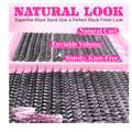 DIY Lash Extension Kit - 9-16mm Individual Cluster Lashes - Wispy Natural Manga Style - With Bond and Seal
