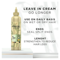 Pantene Grow Strong Shampoo, Conditioner & Leave-In Cream Set - Hair Growth & Anti-Hair Fall Trio - Biotin, Bamboo & Pro-V