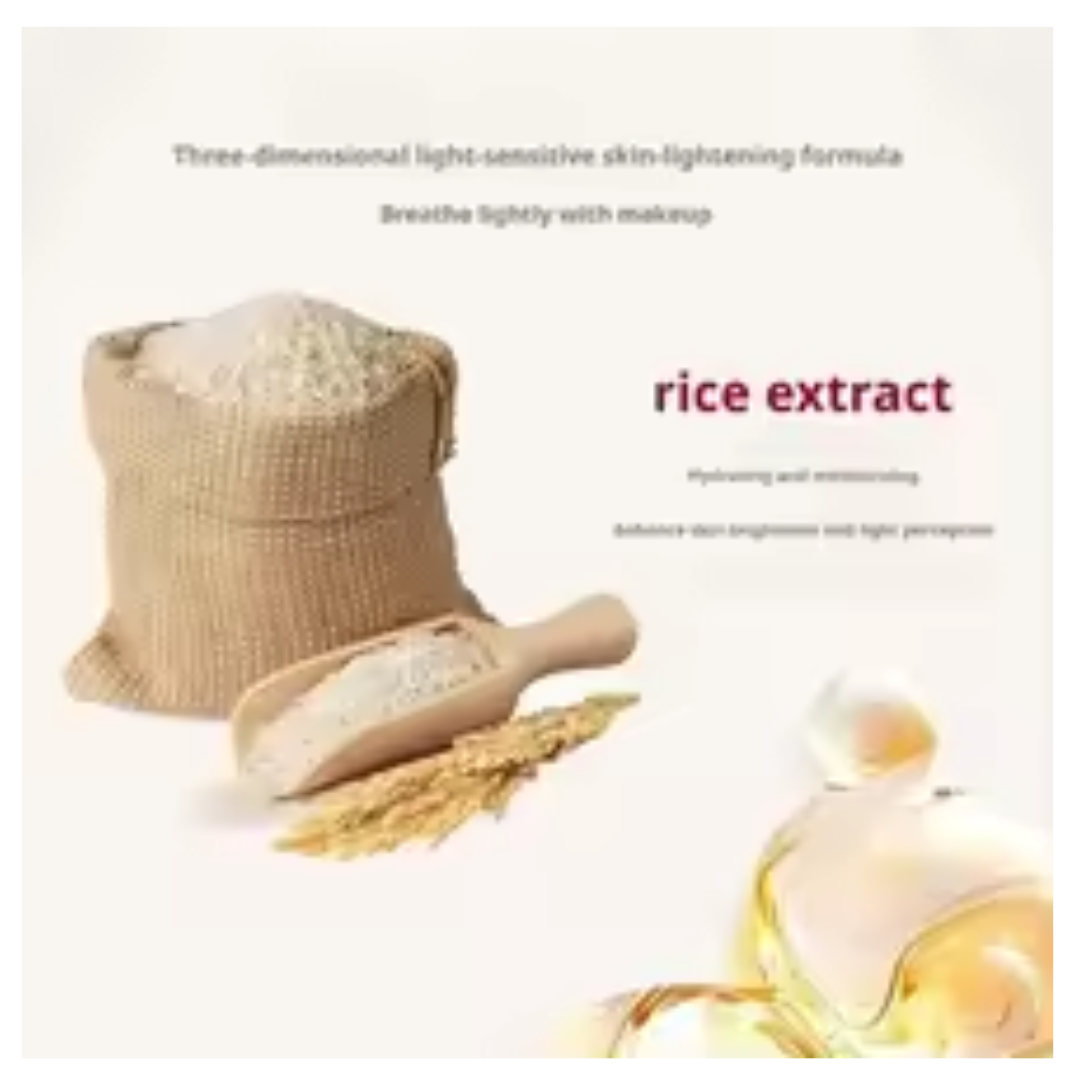 Korean Rice Extract Concealer Sunscreen SPF50+ - Hydrating & Skin-Tone Evening Facial & Body Moisturizer