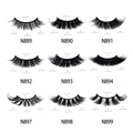 RED SIREN Faux Mink Lash Spikes - Wispy Thick Fluffy Natural Long Full Strip Lashes - 13mm-20mm