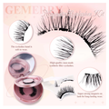 GEMERRY Magnetic Eyelashes Kit - Natural Look Reusable Soft Strip False Lashes - With Applicator Tool - No Glue Needed