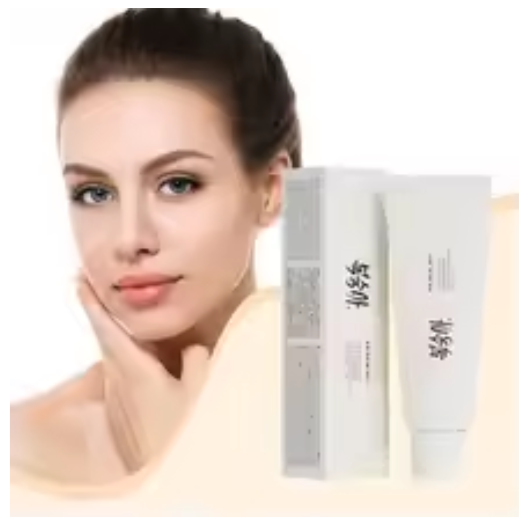 Korean Rice SPF50+ Sunscreen Cream - Waterproof Anti-UV Face & Body Sunblock - Hydrating Isolation Cream & Light Concealer