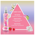 Body Mist by So…? Womens Candy Floss, Vanilla, Sweet Pea Body Spray Mixed Fragrance Bundle 100ml (Pack of 3)