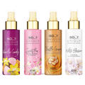 So…? Unique Mini Mist Womens Gift Set with Vanilla Candy, Sweet Pea, Truffle Cream, & Cashmere, Body Mist Fragrance Spray Set (4 x 50ml.)