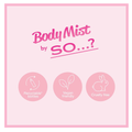 SO? Body Mist By So? Womens Mini Mist Body Mist Gift Set, with Red Velvet, Vanilla, Candy Floss & Sweet Pea, Fragrance Spray Set, (4x50ml)