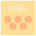 So…? Escapes Womens Gift Set, with Ibiza Dream, Bali Breeze, Mykonos Nights & Majorca Love, Fragrance Spray Set (4 x 50ml)