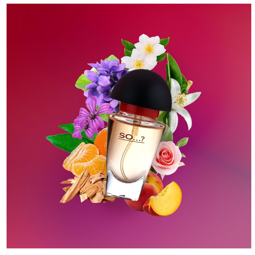 So…? Trio Three For Me Womens Eau de Toilette Perfume Gift Set, Travel Size Perfume for Women (3x15ml)