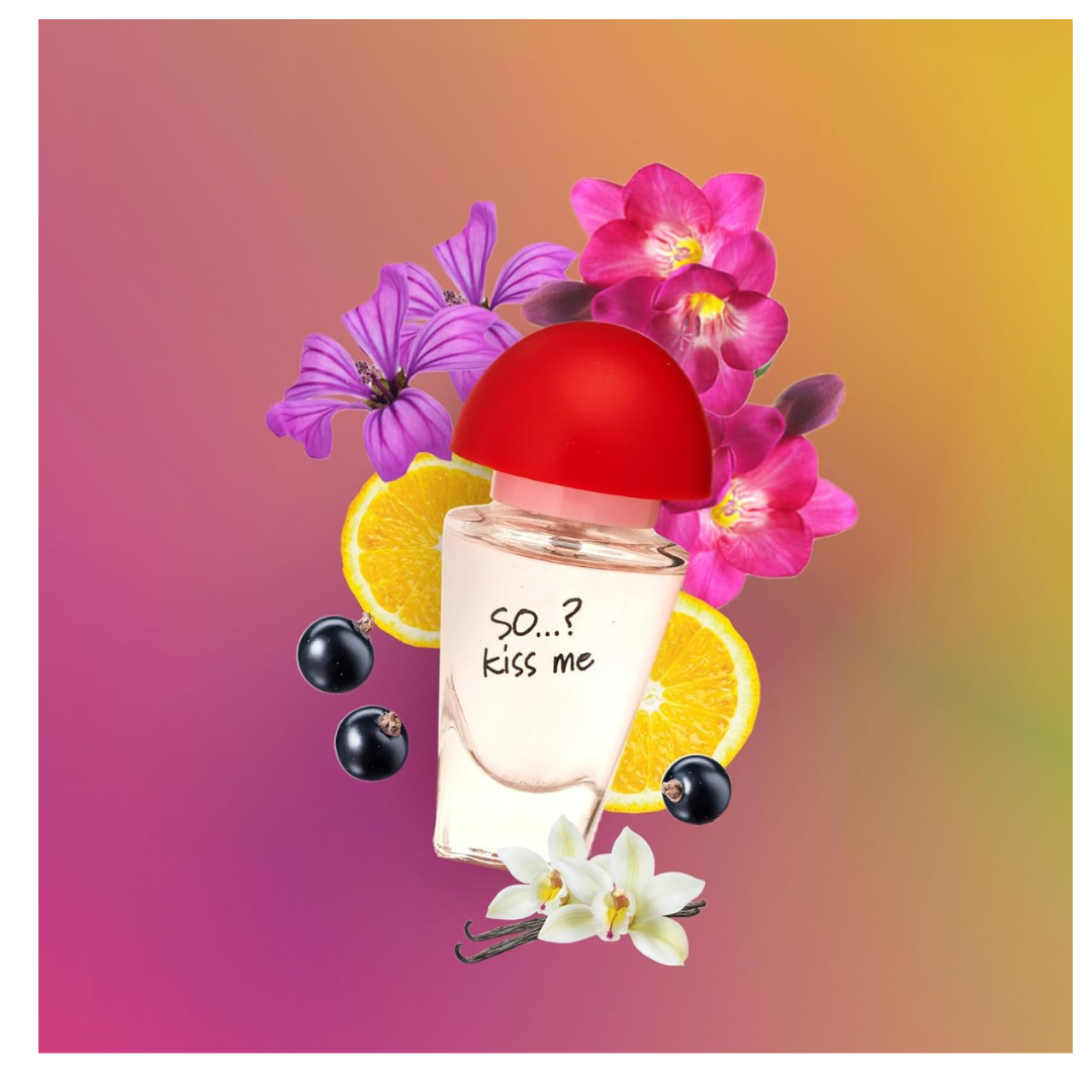 So…? Trio Three For Me Womens Eau de Toilette Perfume Gift Set, Travel Size Perfume for Women (3x15ml)