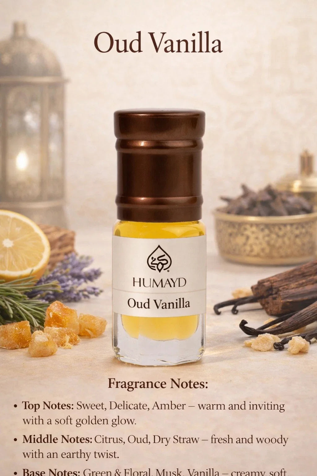 HUMAYD Perfume Oil Unisex | Musk | Oud | Attar | Fragrance | Roll On | Choose Any Scent 3ml