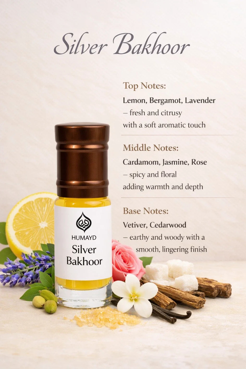 HUMAYD Perfume Oil Unisex | Musk | Oud | Attar | Fragrance | Roll On | Choose Any Scent 3ml
