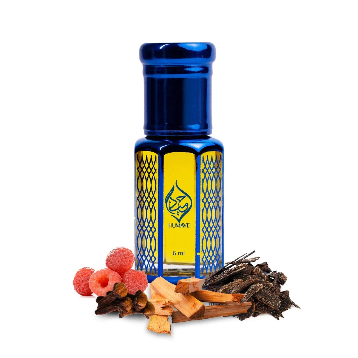 HUMAYD Oud Majlis Perfume Oil Unisex | Concentrated Arabian Attar Roll-On 6ml