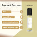 HUMAYD Mimosa Perfume Oil for Women | Floral Powdery Vanilla Roll-On Attar 10ml