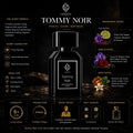 HUMAYD Tommy Noir Extrait de Parfum for Men | Woody Spicy Leather Scent 50ml