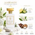 HUMAYD Silver Musk Extrait de Parfum Unisex | Citrus Floral Musk 50ml