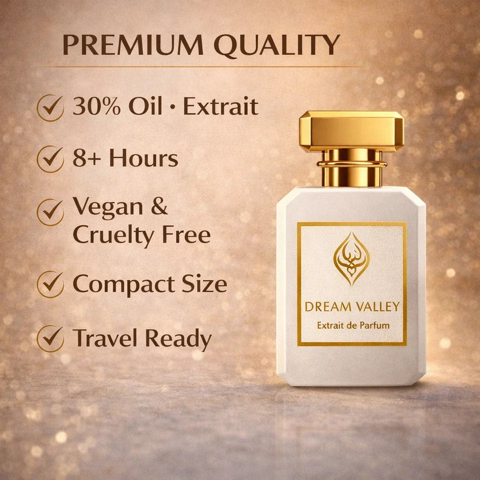 HUMAYD Dream Valley Extrait de Parfum Unisex | Arabian Long Lasting Fragrance 50ml