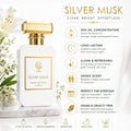 HUMAYD Silver Musk Extrait de Parfum Unisex | Citrus Floral Musk 50ml