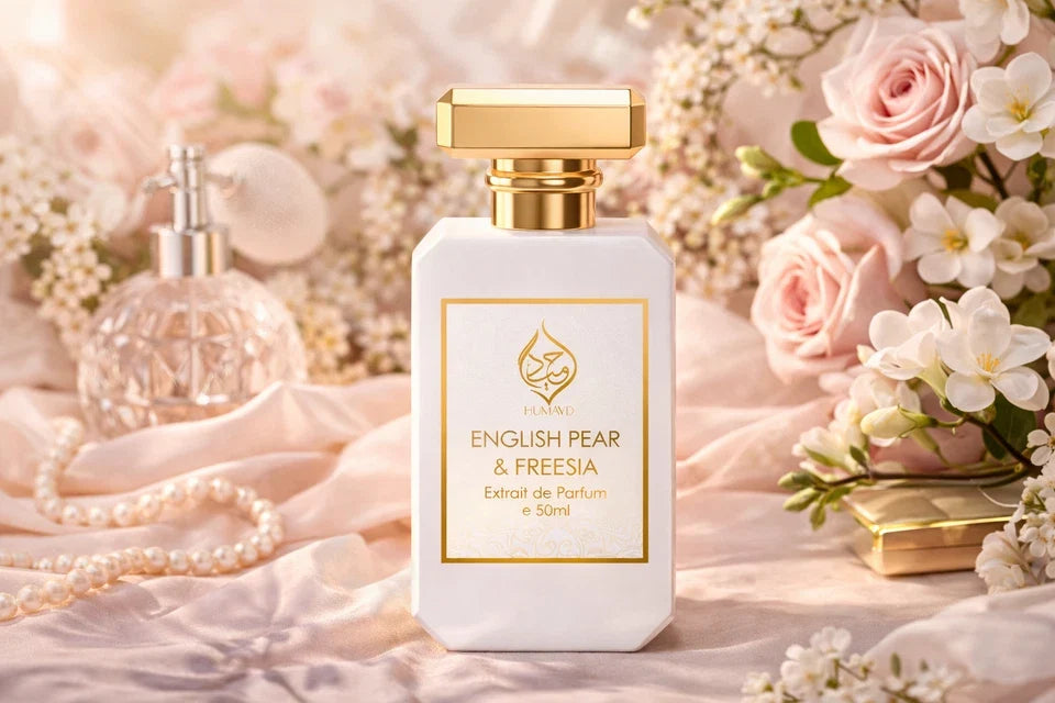 HUMAYD English Pear & Freesia Extrait de Parfum | Fruity Musk Fragrance 50ml
